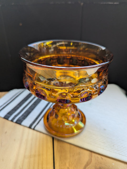 Indiana Glass King's Carnival Compote Dish