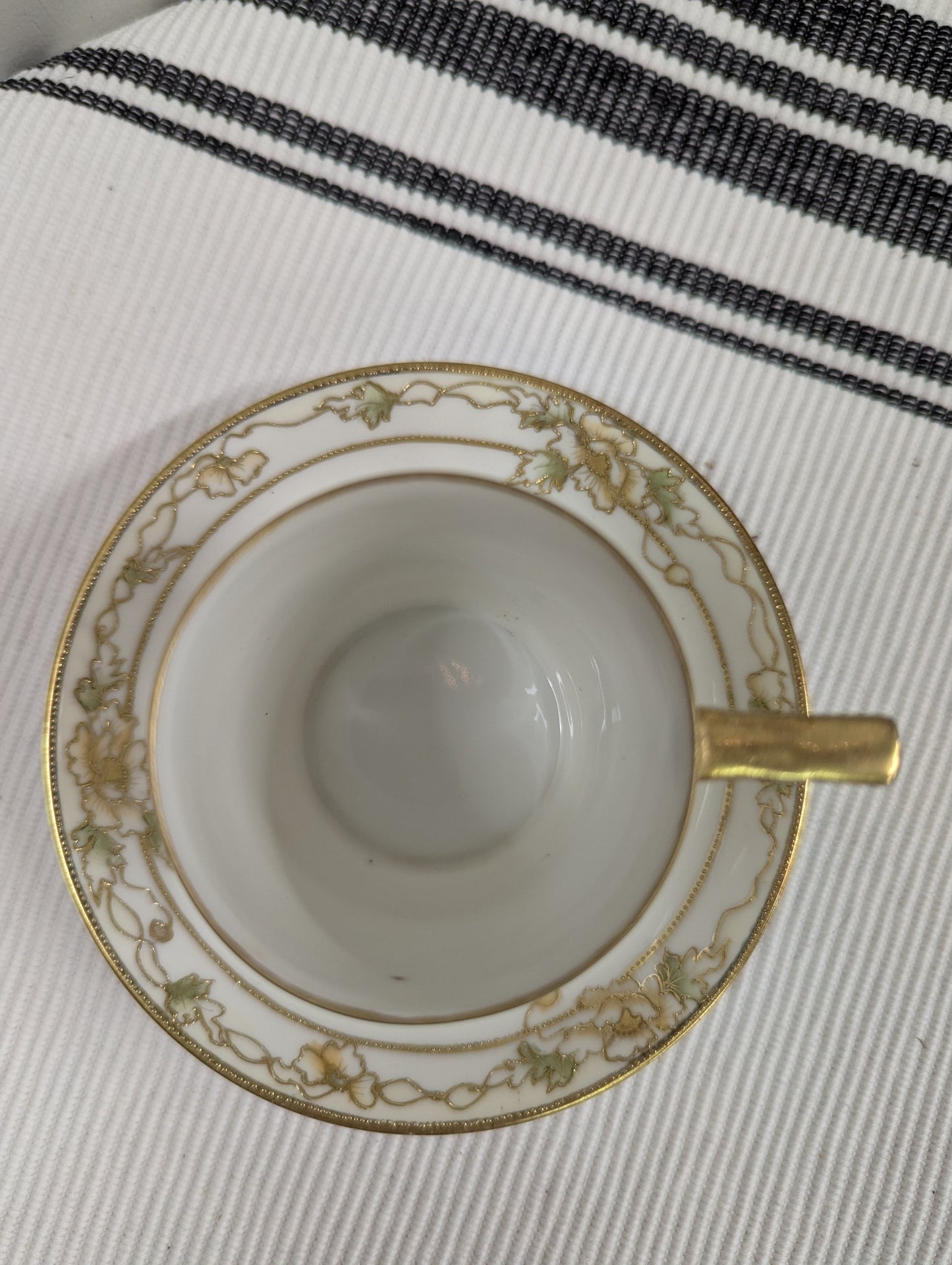 Nippon Morimura Chocolate/Demitasse Cup and Saucer