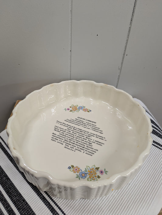 Quiche Dish With Recipe