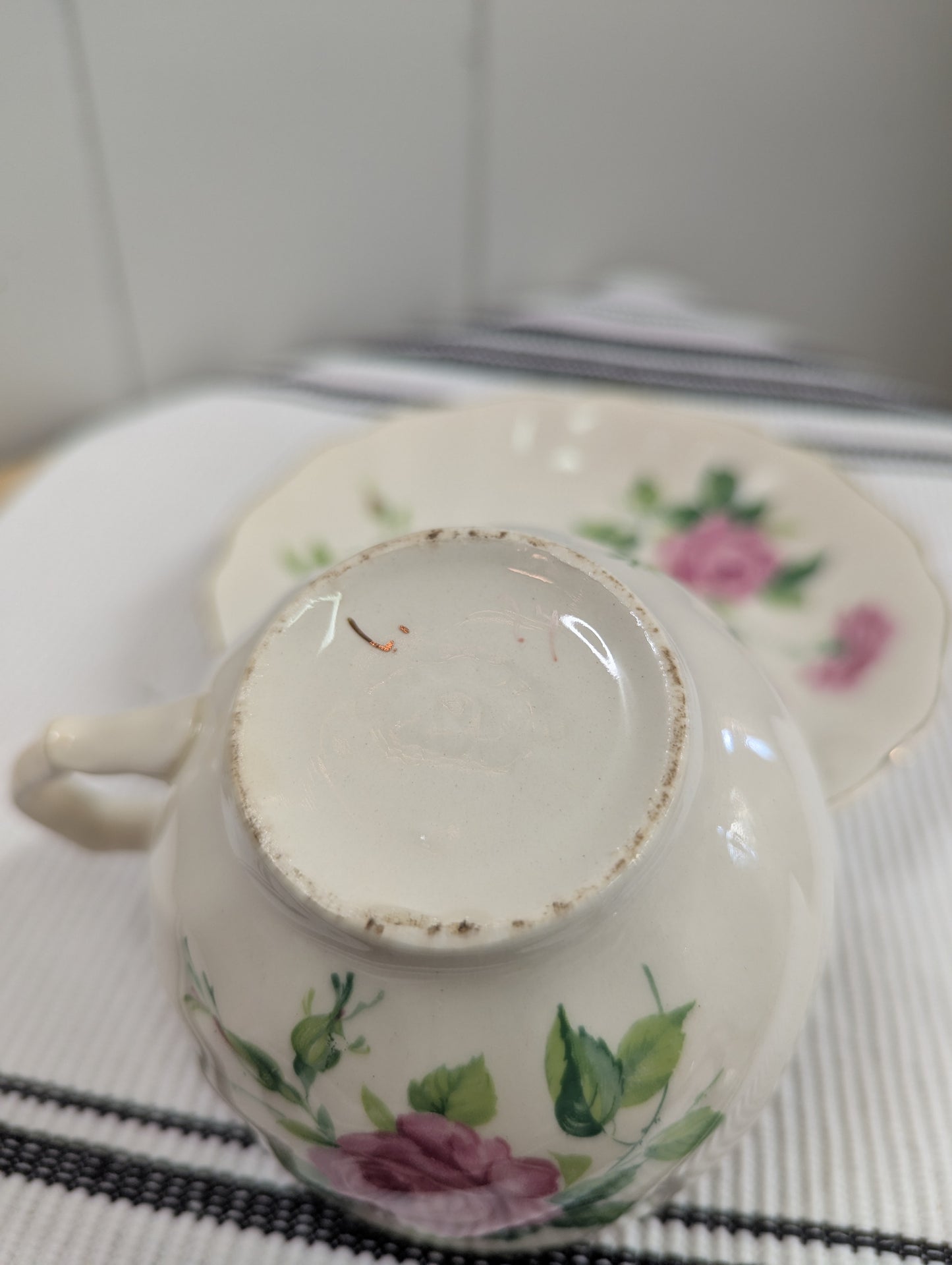 Johnson Bros Old Chelsea Teacup and Saucer