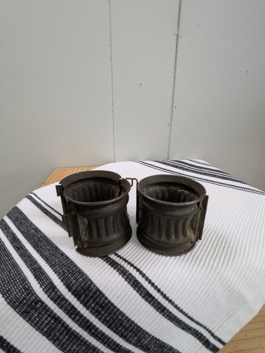 Fluted Raised Game Pie Molds