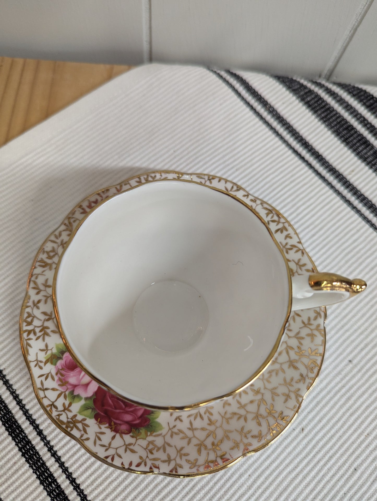 Pink Rose Teacup
