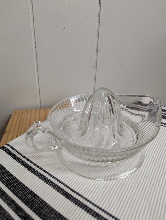 Large Glass Citrus Juicer/Reamer