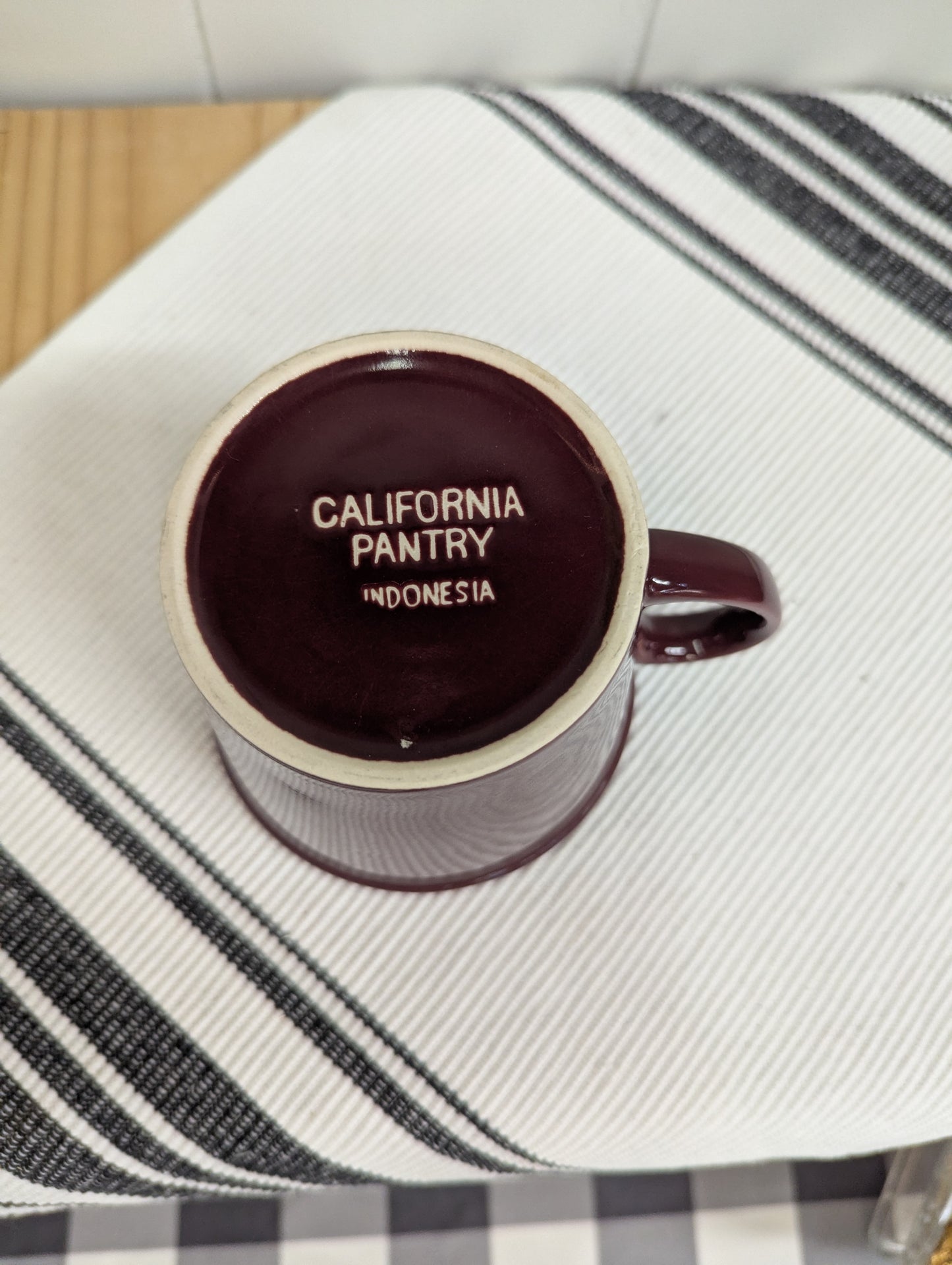 California Pantry Cranberry Mug