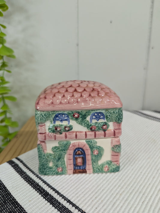 Avon Pink Cottage Salt and Pepper Shaker