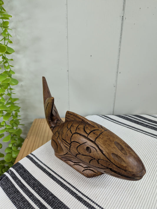 Carved Wooden Fish